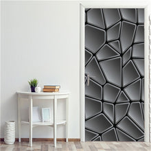 Load image into Gallery viewer, 3D Door Decoration Wallpaper Modern Design Door Sticker Self-adhesive