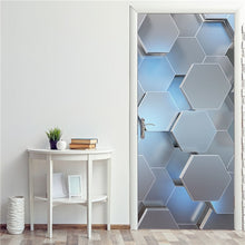 Load image into Gallery viewer, 3D Door Decoration Wallpaper Modern Design Door Sticker Self-adhesive