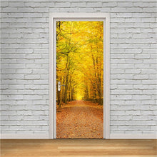 Load image into Gallery viewer, 3D Door Decoration Wallpaper Modern Design Door Sticker Self-adhesive