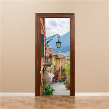 Load image into Gallery viewer, 3D Door Decoration Wallpaper Modern Design Door Sticker Self-adhesive