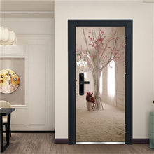 Load image into Gallery viewer, 3D Door Decoration Wallpaper Modern Design Door Sticker Self-adhesive