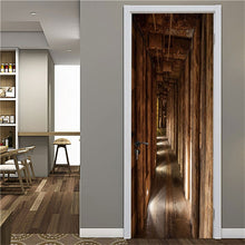 Load image into Gallery viewer, 3D Door Decoration Wallpaper Modern Design Door Sticker Self-adhesive