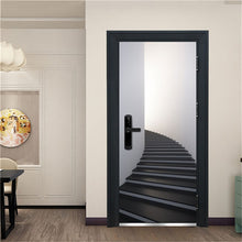 Load image into Gallery viewer, 3D Door Decoration Wallpaper Modern Design Door Sticker Self-adhesive