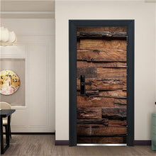 Load image into Gallery viewer, 3D Door Decoration Wallpaper Modern Design Door Sticker Self-adhesive