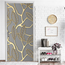 Load image into Gallery viewer, 3D Door Decoration Wallpaper Modern Design Door Sticker Self-adhesive