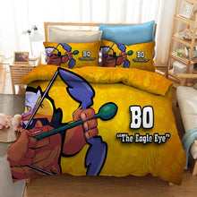 Load image into Gallery viewer, Bedding Set Brawls Cartoon Stars Anime Figure Quilt Cover Pillowcase Kid Child
